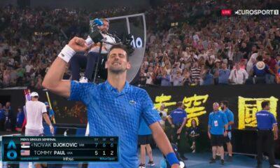 Novak Djokovic Open d'Australie