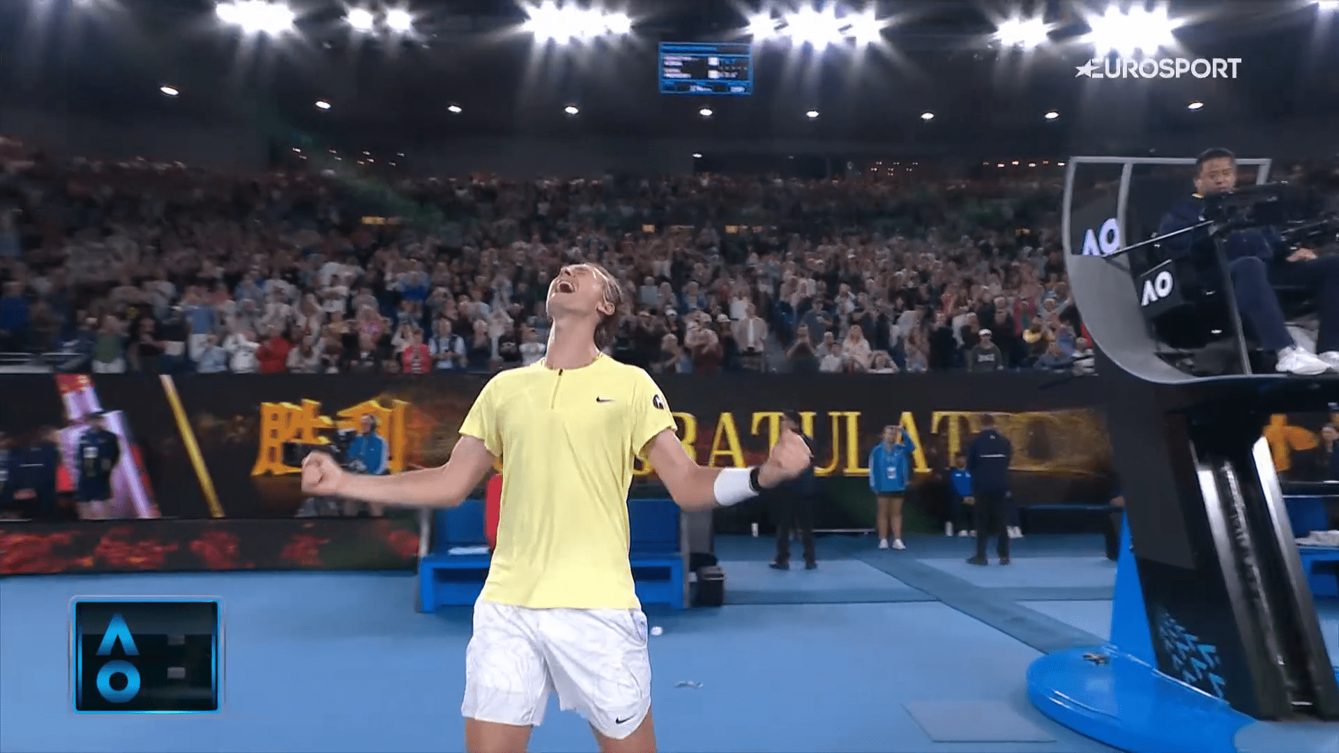 Korda victorieux contre Medvedev Open d'Australie 2023