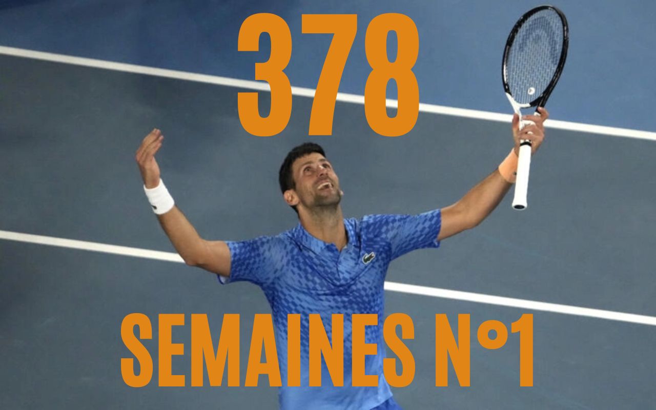 Novak Djokovic n°1 mondial
